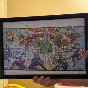 Send-It Society TFIL autographed posted